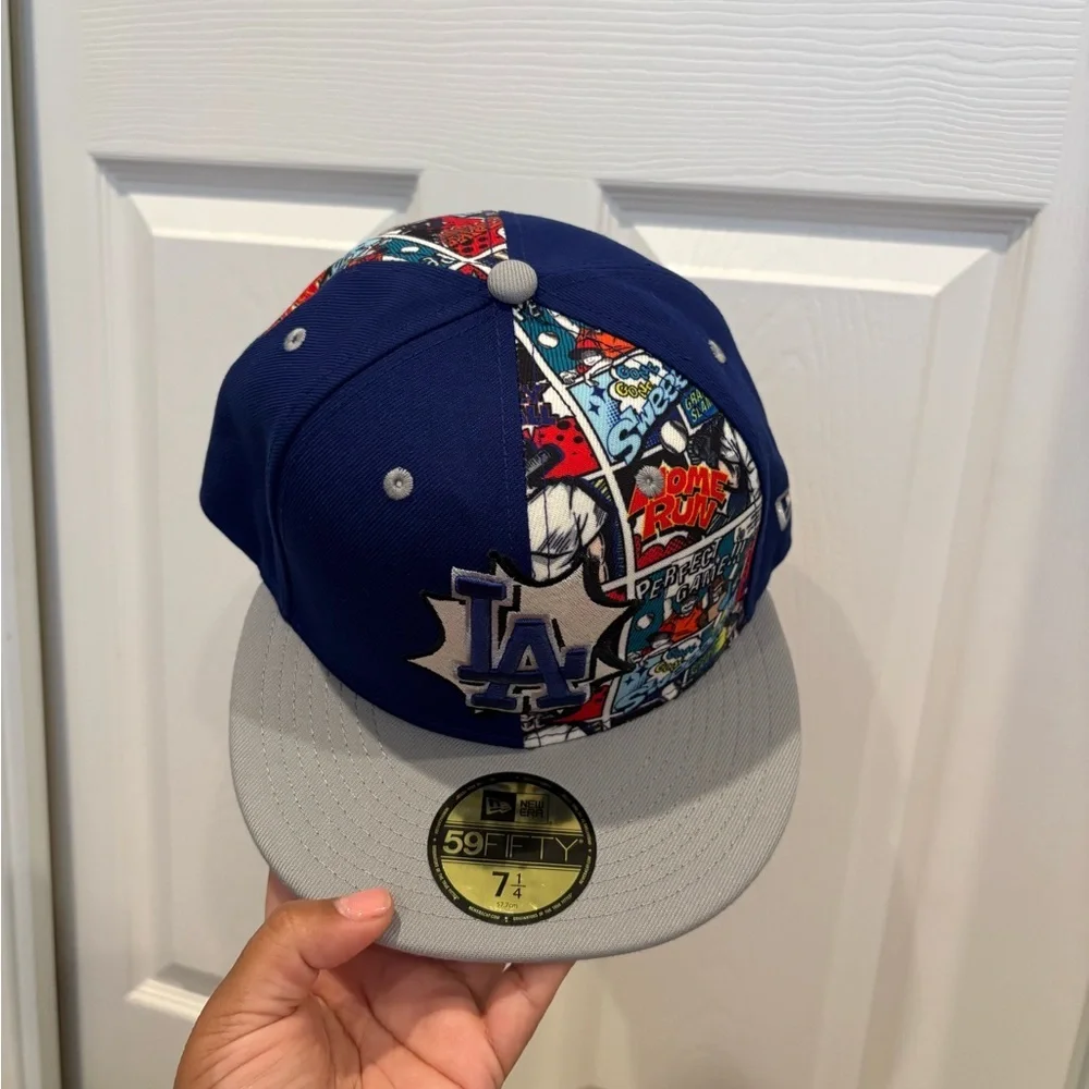 Los Angeles Dodgers Diamond Hero Edition New Era 59FIFTY Fitted Hat NWOT